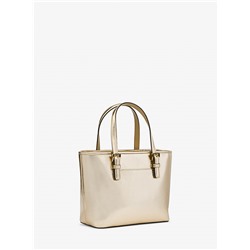 Jet Set Travel Extra-Small Metallic Top-Zip Tote Bag