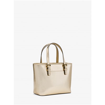 Jet Set Travel Extra-Small Metallic Top-Zip Tote Bag