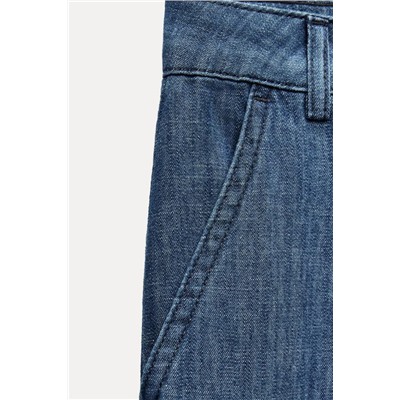 PANTALÓN DENIM Z1975 FLUIDO WIDE LEG