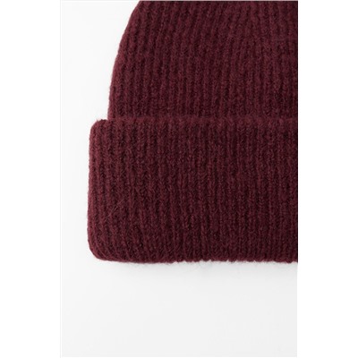 TURN-UP KNIT BEANIE