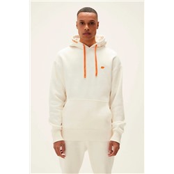 Bad Bear, Blaze Hoodie Marshmallow Beyaz Kapüşonlu Erkek Sweatshirt
