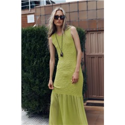 COMBINED KNIT DRESS