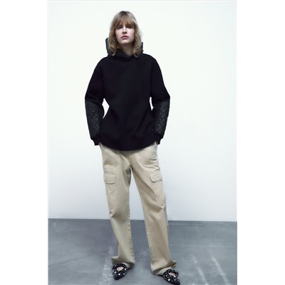 SUDADERA COMBINADA ACOLCHADA