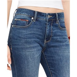 TOMMY JEANS Women's Mid-rise Skinny Ankle Jeans