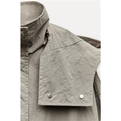 ZW COLLECTION HOODED PARKA WITH POCKETS