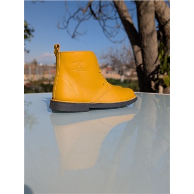 КОМБО испанские Ботинки - Дезерты от AB. ZAPATOS 2619 +итальянская сумка PELLE- PAOLO BAGS 397 (450) Amarillo АКЦИЯ