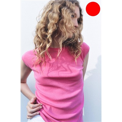 FADED COTTON T-SHIRT