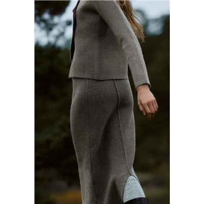 STRAIGHT KNIT SKIRT