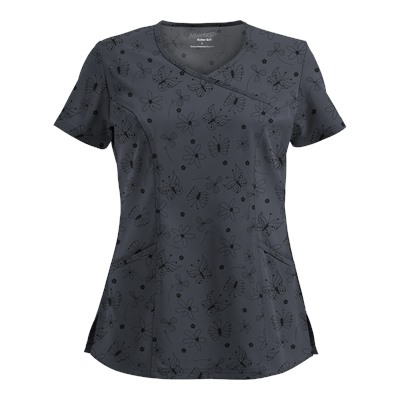 Advantage STRETCH by Butter-Soft™ Moonsong Pewter Scrub Top