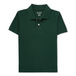 Boys Uniform Pique Polo