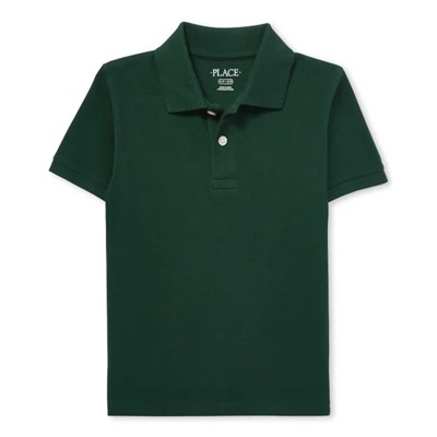 Boys Uniform Pique Polo