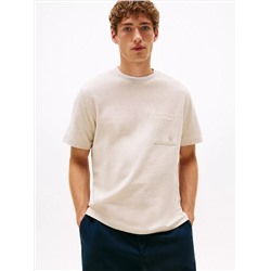 Embroidered Logo Interlock T-Shirt