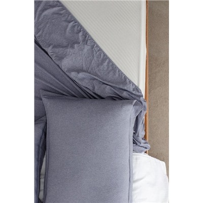 Meleni King Size Comforter Set - İndigo