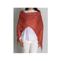 Палантин облегченный Pashmina Lanotti/кирпичный