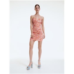 Gerafftes Minikleid