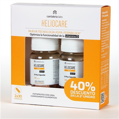 Heliocare 360 D Plus 30 Capsulas Pack Duplo