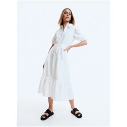 Kleid mit Lochmuster