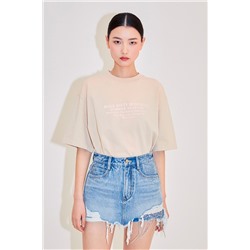 Camiseta Beige