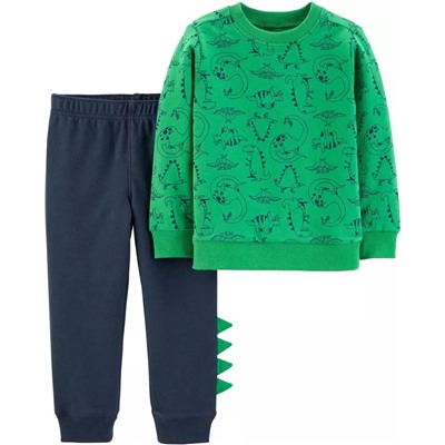 Carter's | Baby 2-Piece Bear Pullover & Denim Pant Set