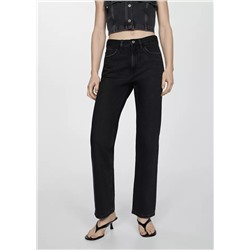 Jeans rectos tiro medio