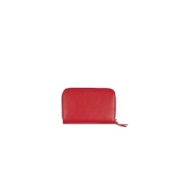 Cartera de piel Moni Rojo
