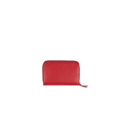Cartera de piel Moni Rojo