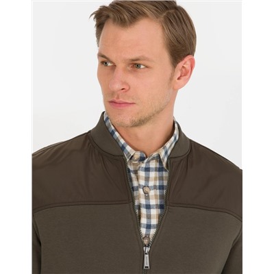 Haki Regular Fit Sweatshirt