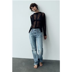 TRF BOYFRIEND LOW-RISE JEANS