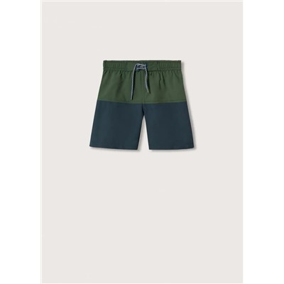 Bañador bicolor  -  Niño | MANGO OUTLET España