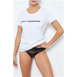 Camiseta Compromise Blanco