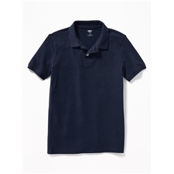 Uniform Built-In Flex Pique Polo for Boys