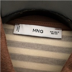 Трикотажное поло с длинным рукавом Mang*o   Экспорт