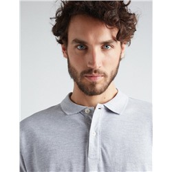 Piquet Polo, Men, Light Grey