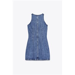 Z1975 DENIM MINI DRESS