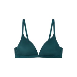 Sujetador triangular microfibra verde