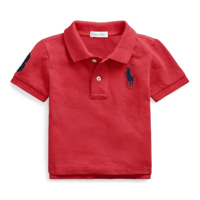 Baby Boy Cotton Mesh Polo Shirt