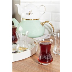 Lavem-Daisy Touch 6'lı Çay Bardağı Seti
