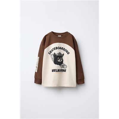 6-14 AÑOS/ PIJAMA ESTAMPADO SKATE