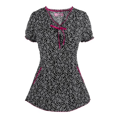 koi Scrubs Primrose Print Top