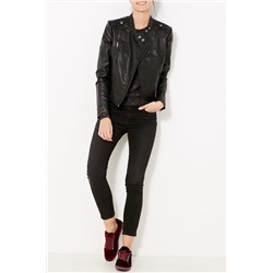 Chaqueta biker Negro