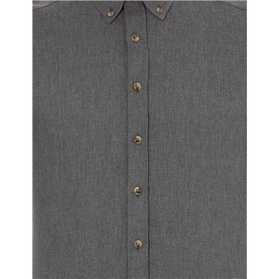 Siyah Slim Fit Uzun Kollu Gömlek
