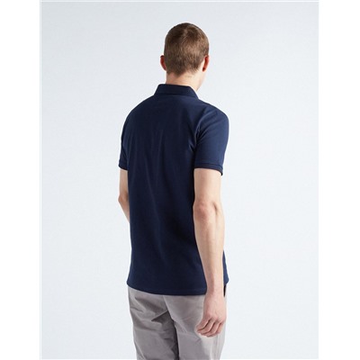 Father's Day' Piquet Polo, Men, Dark Blue