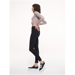 Slim-Jeans mit hoher Leibhöhe
