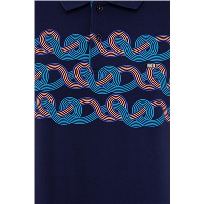 Erkek Lacivert Polo Yaka Tişört