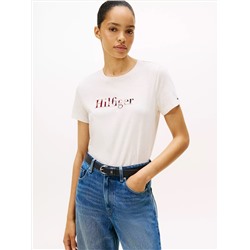 Plaid Hilfiger Logo T-Shirt