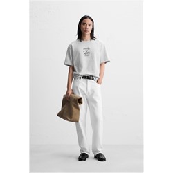 CAMISETA TEXTO COMBINADO
