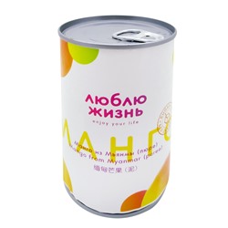 MYANMAR GOLDEN Mango puree 100% natural Люблю Жизнь Манго пюре 100% натуральное 430г