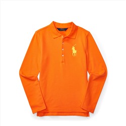 BIG PONY STRETCH MESH POLO