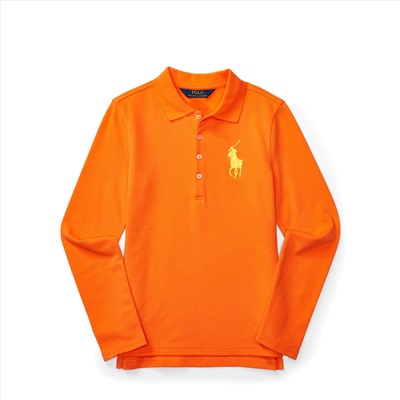 BIG PONY STRETCH MESH POLO