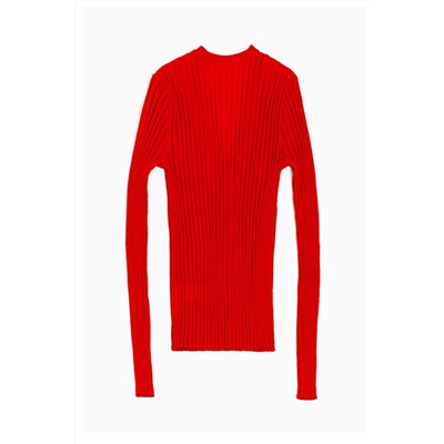 Jersey de lana Rojo